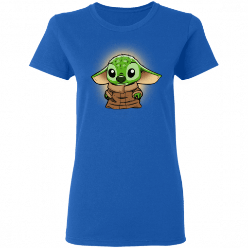 Alien Child Women T-Shirt Royal