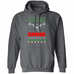 All I Want For Christmas Is Gains Hoodie Dark Heather