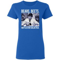 Bears Beets Battlestar Galactica Women T-Shirt 4