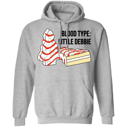 Blood Type Little Debbie Hoodie 2