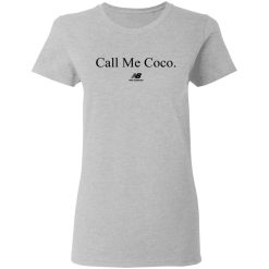 Call Me Coco New Balance Women T-Shirt 2