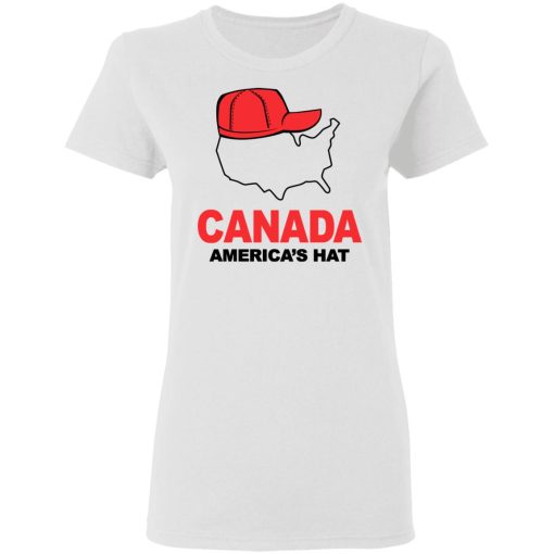 Canada America’s Hat Women T-Shirt 2