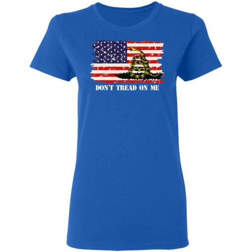 Chris Pratt Don't Tread On Me Gadsden Flag Women T-Shirt 3