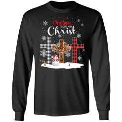 Christmas Begins With Christ Long Sleeve