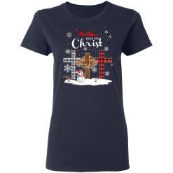 Christmas Begins With Christ Women T-Shirt 2