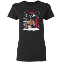 Christmas Begins With Christ Women T-Shirt