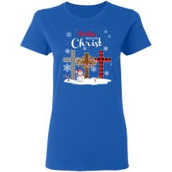 Christmas Begins With Christ Women T-Shirt 3