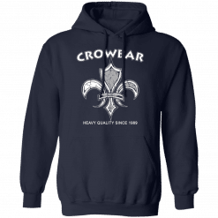 Crowbar Heavy Quality Since 1989 Hoodie Navy