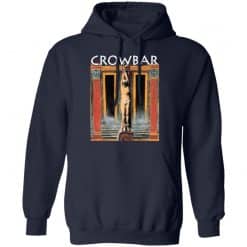 Crowbar Merch All I Had I Gave Hoodie Navy Front