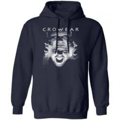 Crowbar Planets Collide Hoodie Navy Front