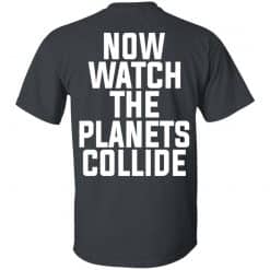 Crowbar Planets Collide T-Shirt Dark Heather Back