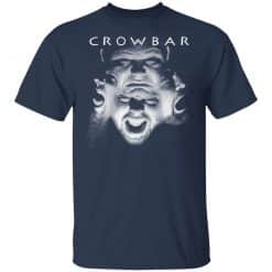 Crowbar Planets Collide T-Shirt Navy Front