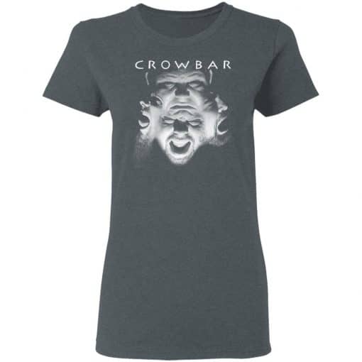 Crowbar Planets Collide Women T-Shirt Dark Heather Front