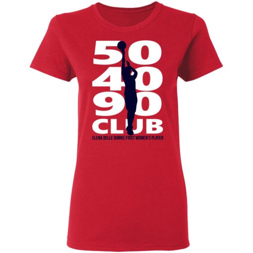 Elena Delle Donne 50-40-90 Club Women T-Shirt