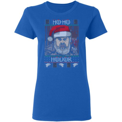 Ho Ho Hodor Face Women T-Shirt 3
