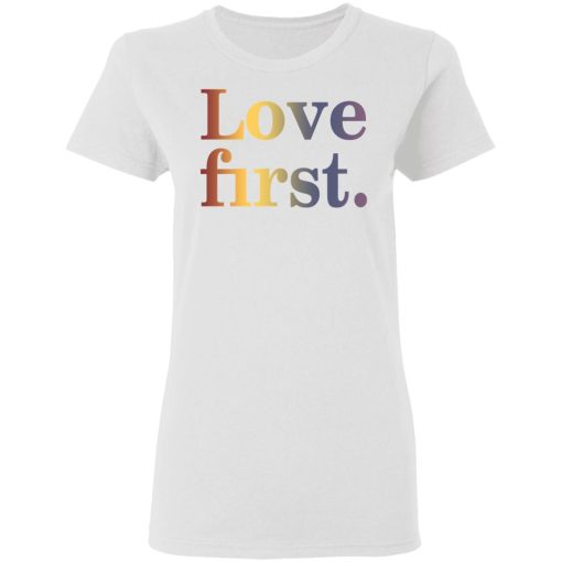 Hoda Kotb Love First Women T-Shirt 2