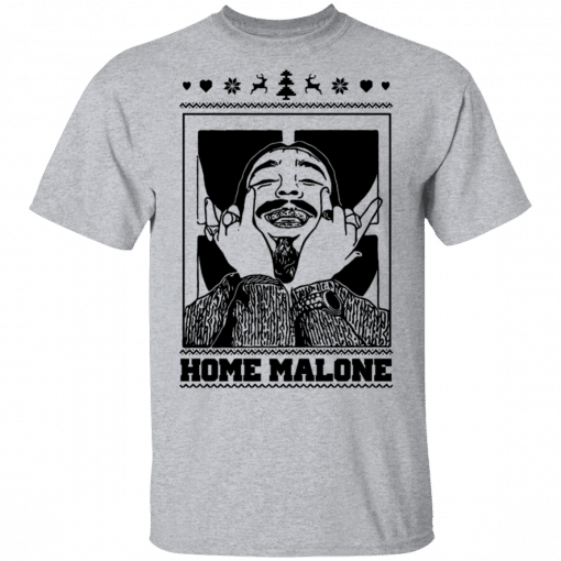 Home Malone T-Shirt Sport Grey
