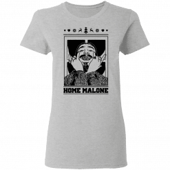 Home Malone Women T-Shirt Sport Grey