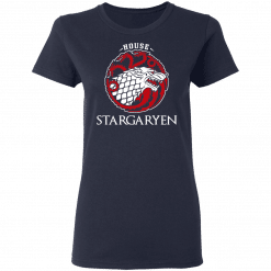 House Stargaryen Women T-Shirt Navy