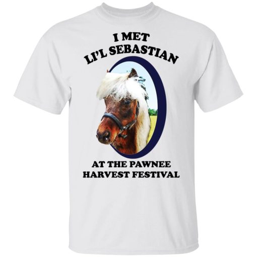 I Met Li’l Sebastian At The Pawnee Harvest Festival T-Shirt 1