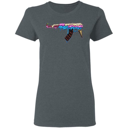 Ice Cream Gun Women T-Shirt 1
