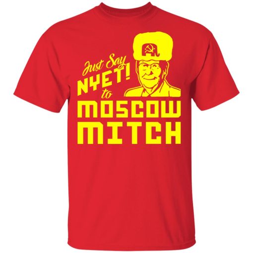 Kentucky Democratic Party Just Say NYET To Moscow Mitch T-Shirt 2