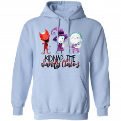 Kidnap The Sandy Claws Hoodie Light Blue