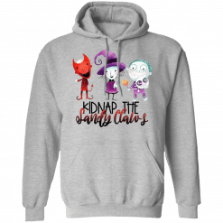 Kidnap The Sandy Claws Hoodie Sport Grey