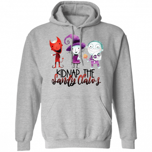 Kidnap The Sandy Claws Hoodie Sport Grey