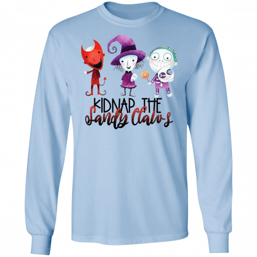 Kidnap The Sandy Claws Long Sleeve Light Blue