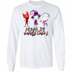 Kidnap The Sandy Claws Long Sleeve White