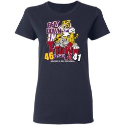 Lsu Tigers 46 Alabama 41 Beat Down In T-town Women T-Shirt 2