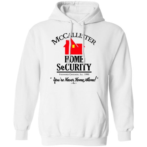 McCallister Home Security You're Never Home Alone Hoodie 1