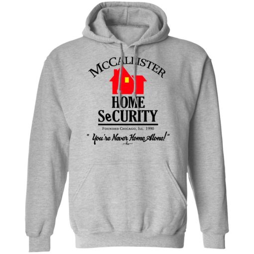 McCallister Home Security You're Never Home Alone Hoodie 2