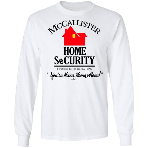 McCallister Home Security You're Never Home Alone Long Sleeve 1