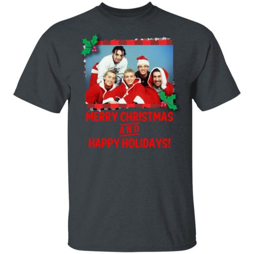 NSYNC Merry Christmas And Happy Holidays T-Shirt 1