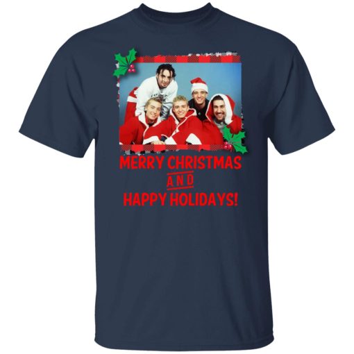 NSYNC Merry Christmas And Happy Holidays T-Shirt 2