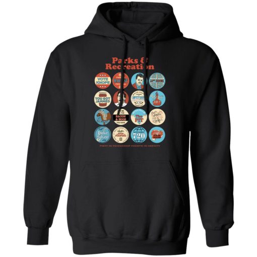 Parks and Recreation Quote Mash-Up Hoodie