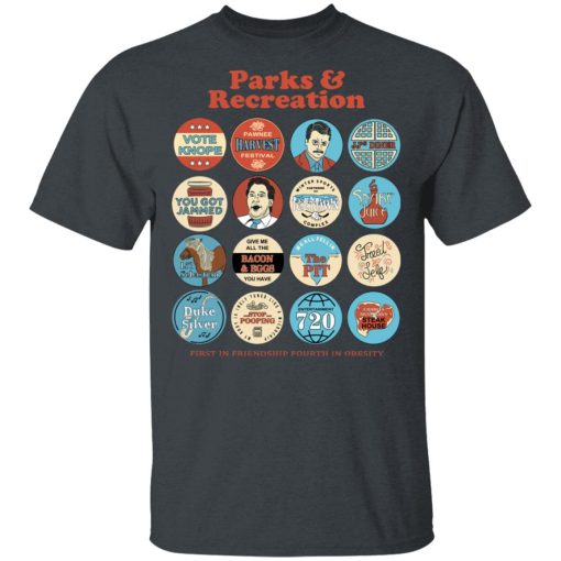 Parks and Recreation Quote Mash-Up T-Shirt 1