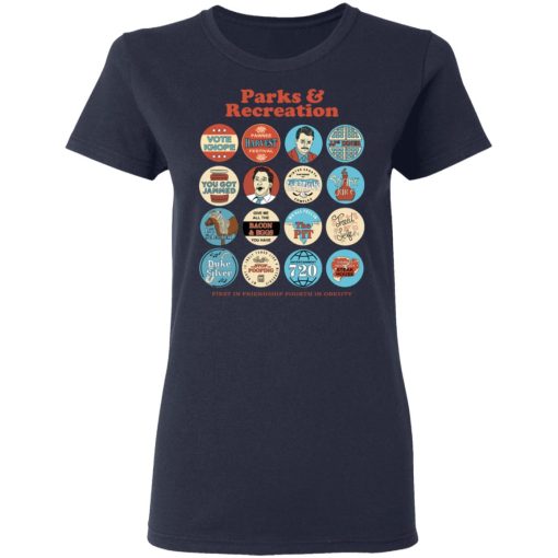 Parks and Recreation Quote Mash-Up Women T-Shirt 2