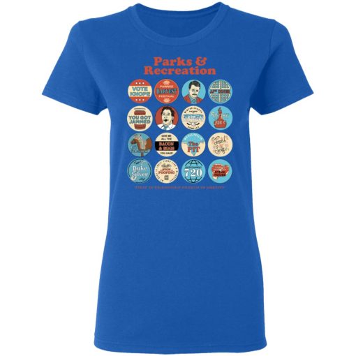 Parks and Recreation Quote Mash-Up Women T-Shirt 3
