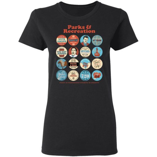 Parks and Recreation Quote Mash-Up Women T-Shirt