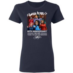 Loretta Lynn 60th Anniversary 1960 2020 Thank You For The Memories Signature T-Shirts, Hoodies, Long Sleeve 37