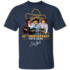George Strait 45th Anniversary Signature T-Shirts, Hoodies, Long Sleeve 29