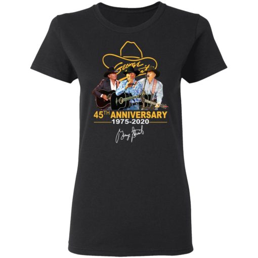 George Strait 45th Anniversary Signature T-Shirts, Hoodies, Long Sleeve 9