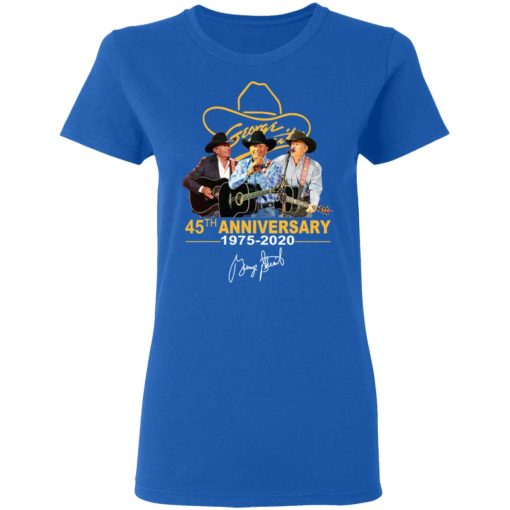 George Strait 45th Anniversary Signature T-Shirts, Hoodies, Long Sleeve 15