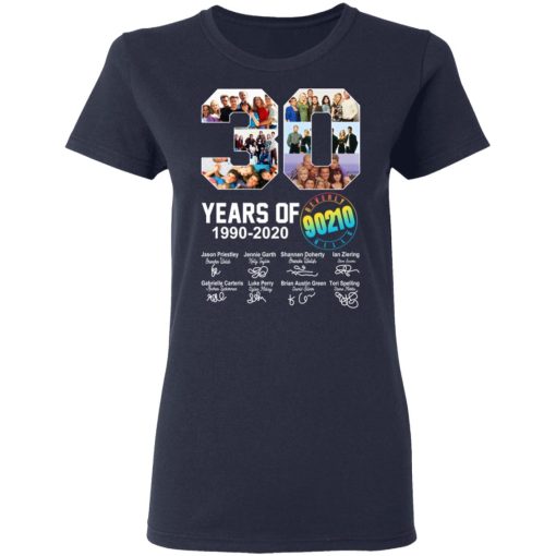 30 years of Beverly Hills 90210 1990 2020 Signature T-Shirts, Hoodies, Long Sleeve 13