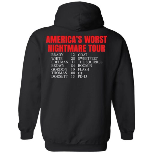 Bill’s Plan America’s Worst Nightmare Tour Brady Goat White Sweetfeet Edelman The Squirrel T-Shirts, Hoodies, Long Sleeve 43