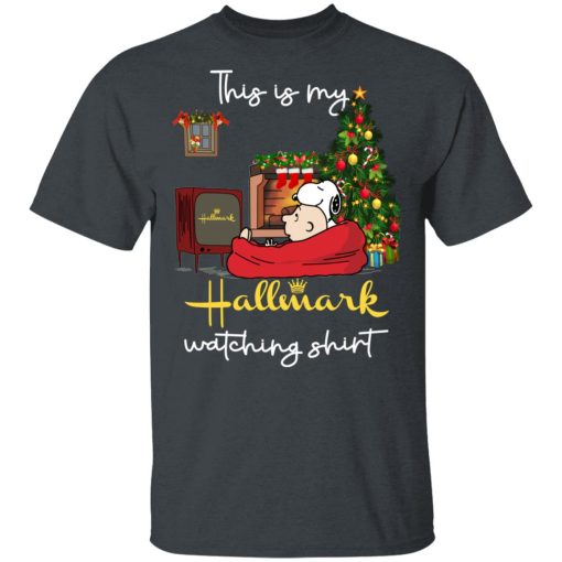 Snoopy This Is My Hallmark Watching T-Shirts, Hoodies, Long Sleeve 3