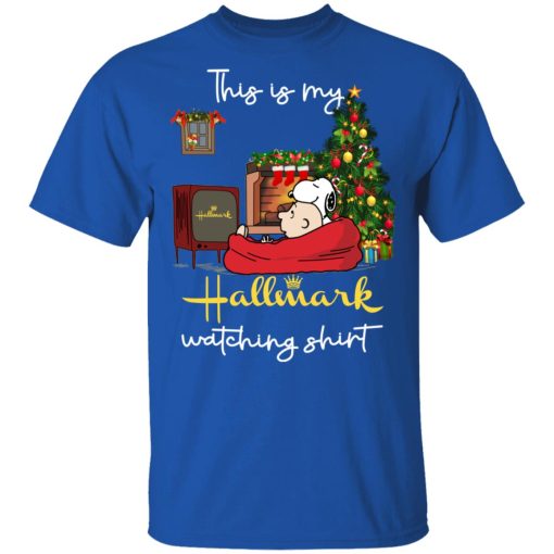 Snoopy This Is My Hallmark Watching T-Shirts, Hoodies, Long Sleeve 7